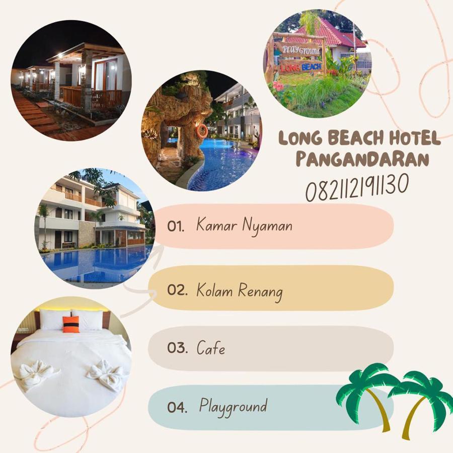 Long Beach Hotel Pangandaran Dış mekan fotoğraf